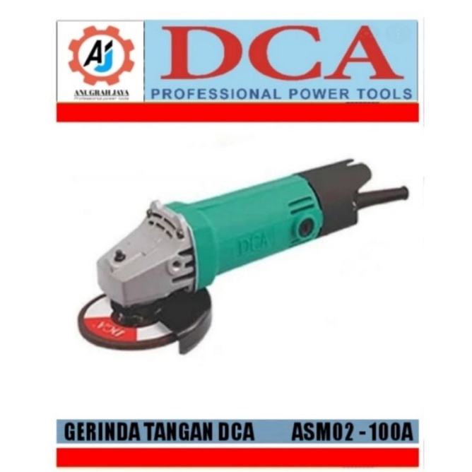 DCA GERINDA TANGAN 4 INCH ASM02-100A - DCA ANGLE GRINDER ASM02-100A