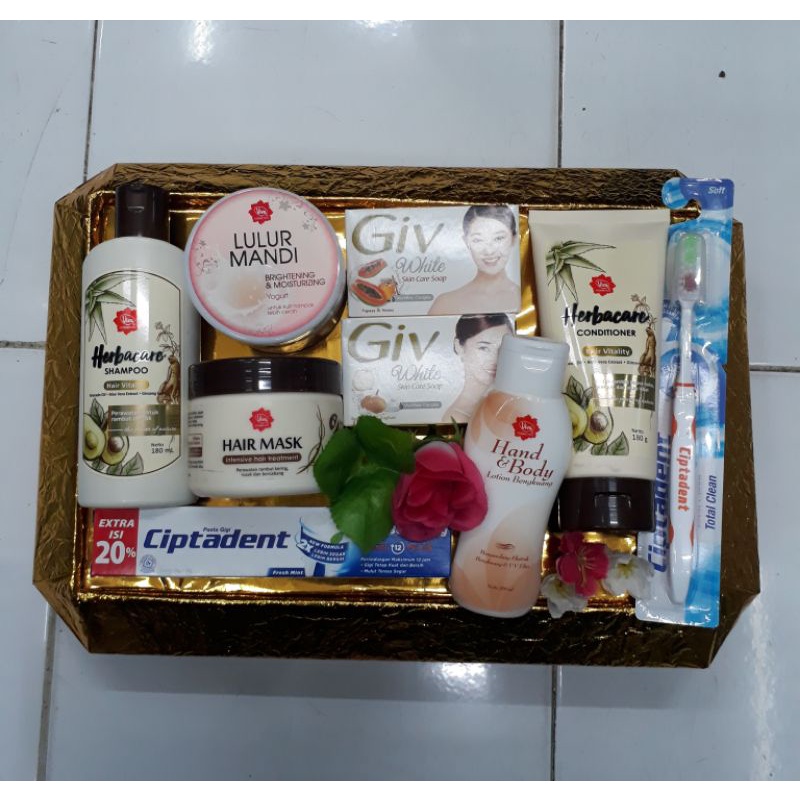 PAKET VIVA SESERAHAN/HANTARAN NIKAH PERLENGKAPAN MANDI/BODY CARE