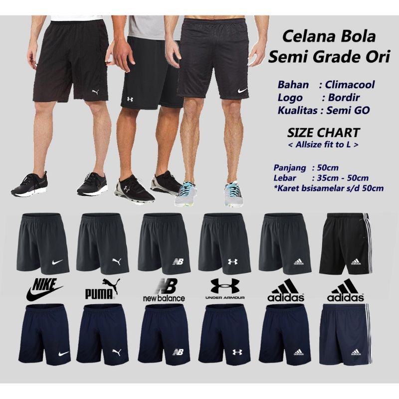 CELANA PENDEK bisa buat OLAHRAGA & SANTAI