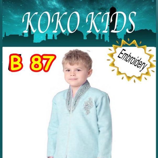 KOKO KODS B.87 / BAJU MUSLIM ANAK