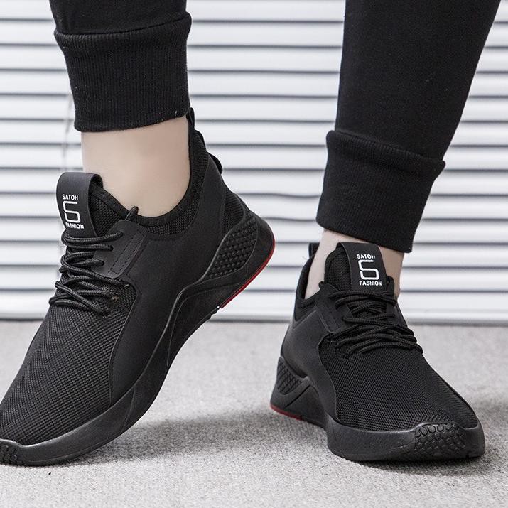 Best Seller Techdoo Sepatu Pria Santai Fashion Running Shoes