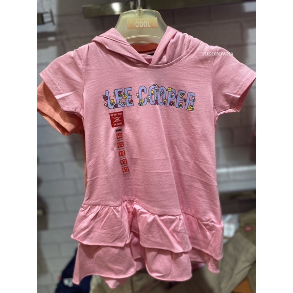 Dress Hoodie anak perempuan lee cooper baby (6bulan-3tahun)
