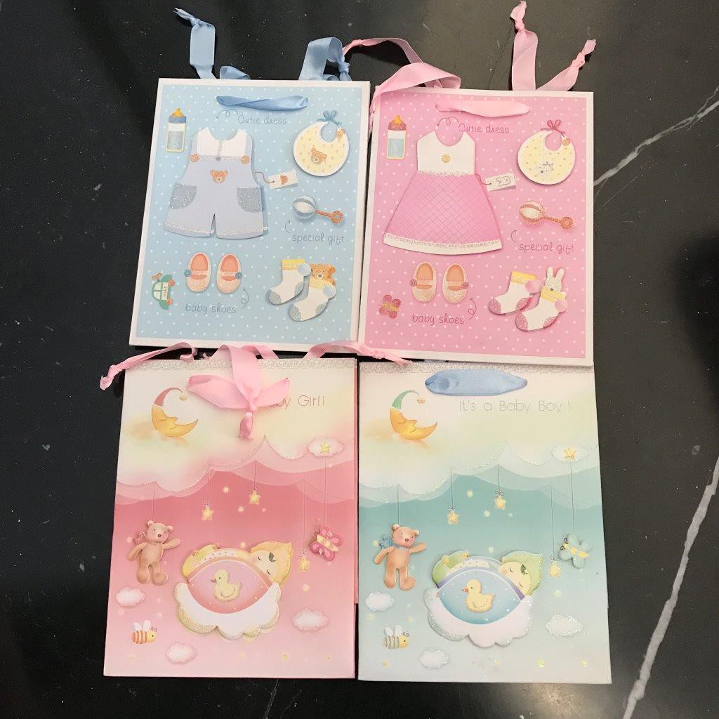 

Tas karton kado bayi Kantong serbaguna kantong kertas kresek kertas tas kado