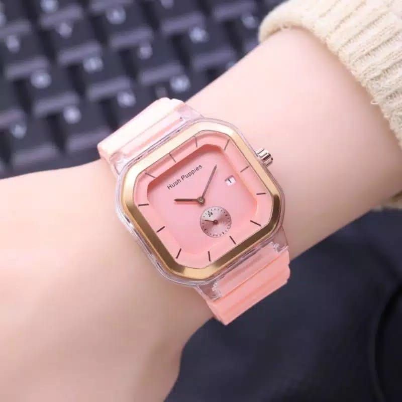 JAM TANGAN HUSH PUPIES WANITA FREE BATRAI CADANGAN MODEL ANALOG