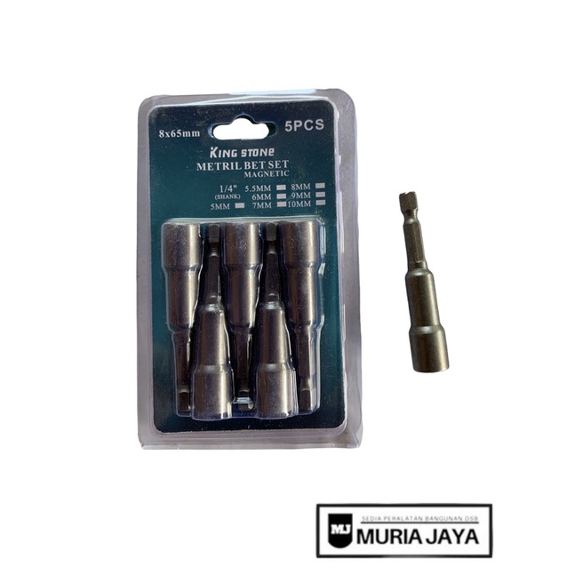mata kunci baut rofing baja ringan ukuran 8x65mm Panjang