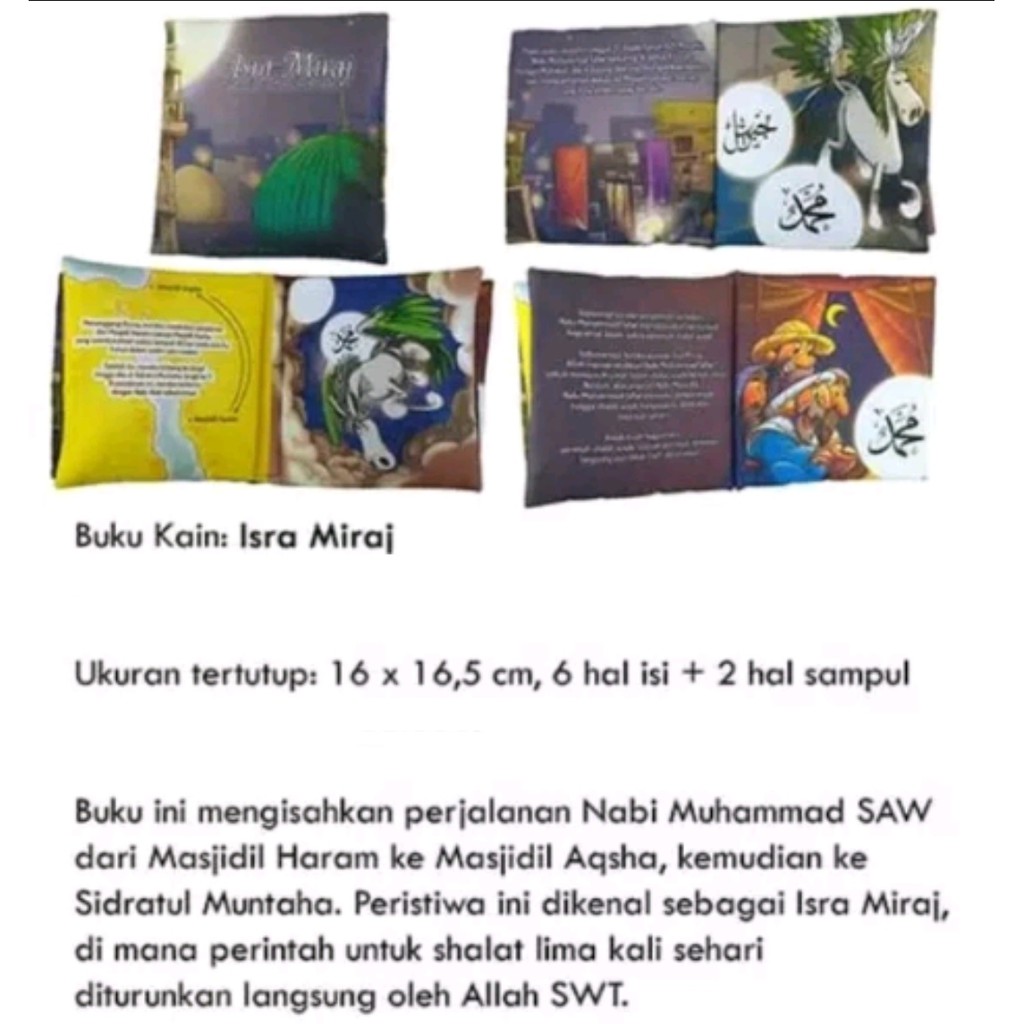 Buku Bantal Isra Miraj