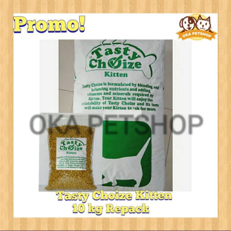 PROMO Tasty Choize Kitten 10kg / Tasty Kitten / Universal Kitten /Cat food