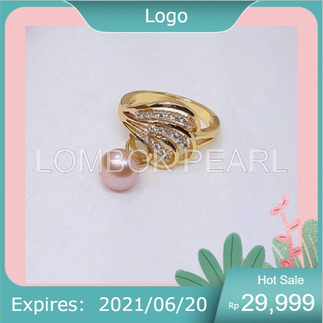 Mutiara Lombok | Cincin | Mutiara | Lombok | Cincin Mutiara Air Tawar | Cincin Mutiara Lombok | 027