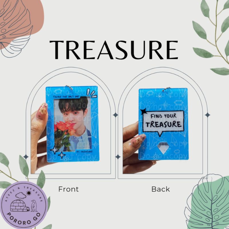 PC Photocard Holder Acrylic treasure ateez