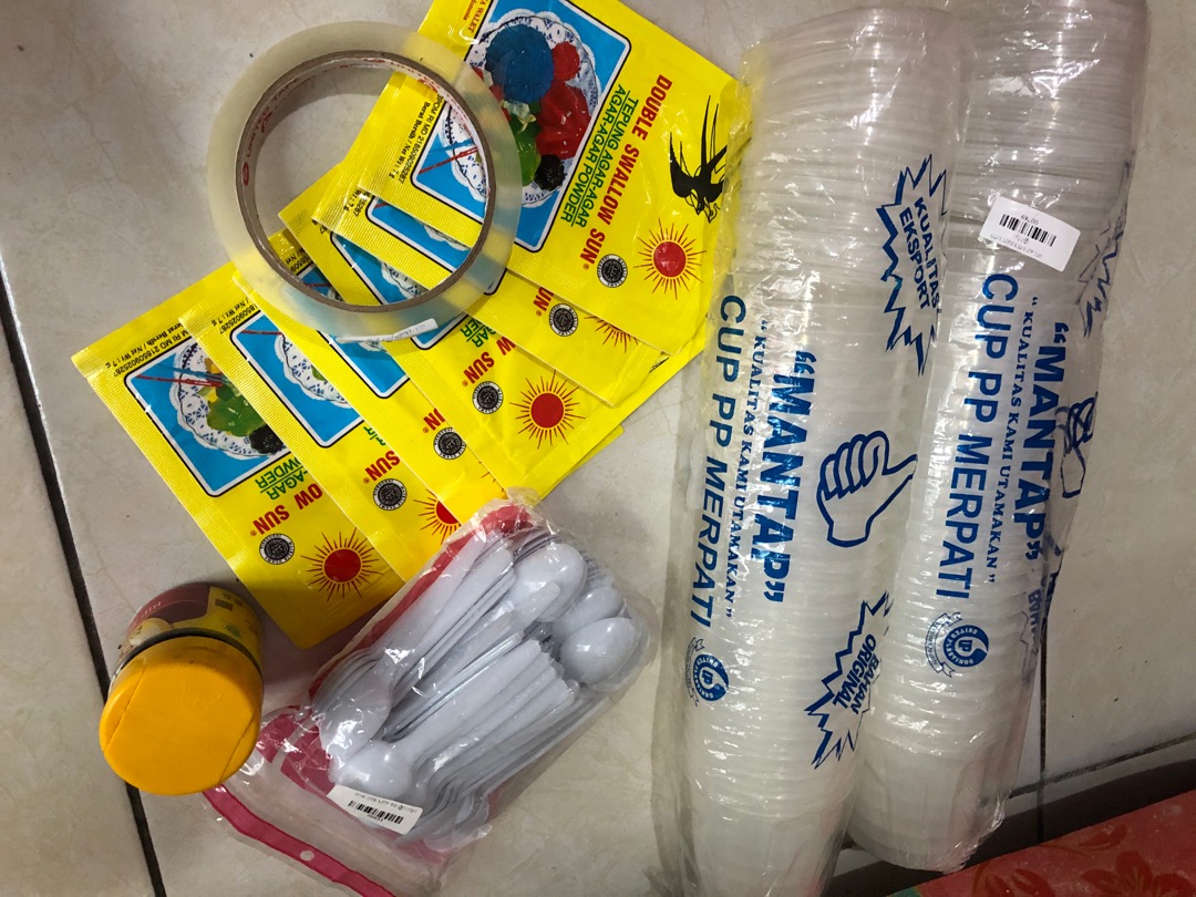 Cup Gelas/cup Puding/gelas Puding Tahan Panas/gelas Merpati Mantap