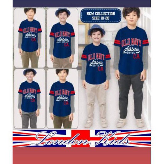 Stelan London Kids Baju dan Celana Panjang