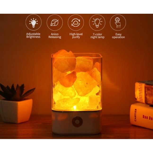 

Lampu Unik Crystal Himalayan Salt