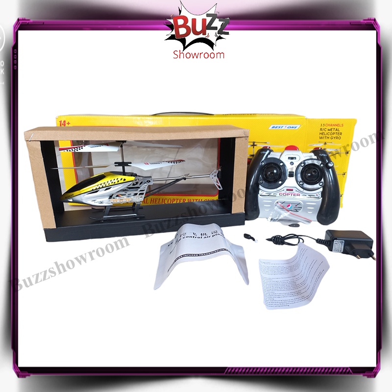 RC Helicopter Remote Control 3,5 Channel Mainan Anak Remot Kontrol