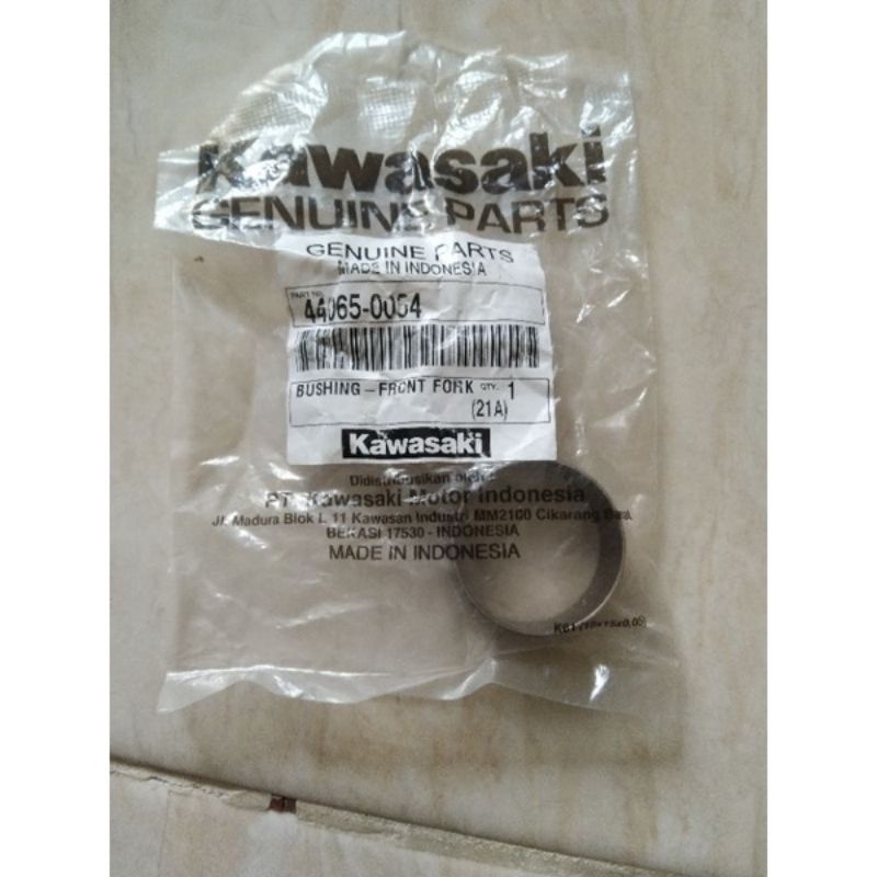 bushing cincin ring Kuningan as shock shok depan ninja 150 rr KLX 150 original Kawasaki