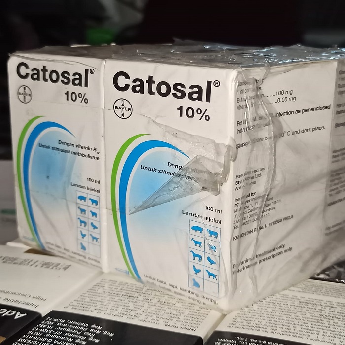Obat hewan Sapi Catosal ATP Suplemen Vitamin