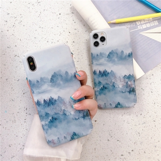 Hard Case Motif Pemandangan Gunung Hutan Untuk Iphone 7 8