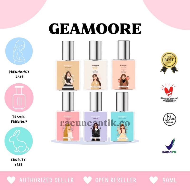 EAU DE COLOGNE GEAMOORE • PARFUM GEAMOORE BPOM