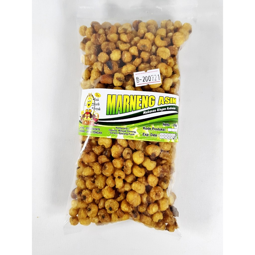 

Piscoklegit_ Victory Snack - Camilan Marneng Gurih / Marning Jagung Asin 200 Gr