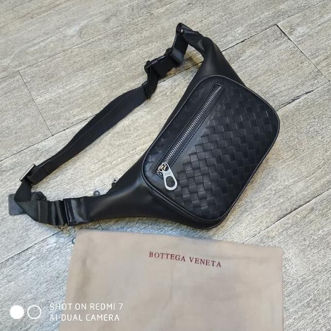 Pengiriman Cepat Waist Bag Bottega Premium Good Quality Mirror 1:1 / BT 00 MURAH