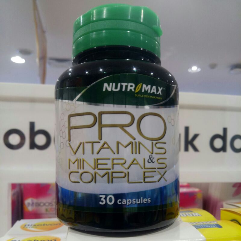 NUTRIMAX PRO VITAMINS & MINERAL COMPLEX isi 30 Capsul