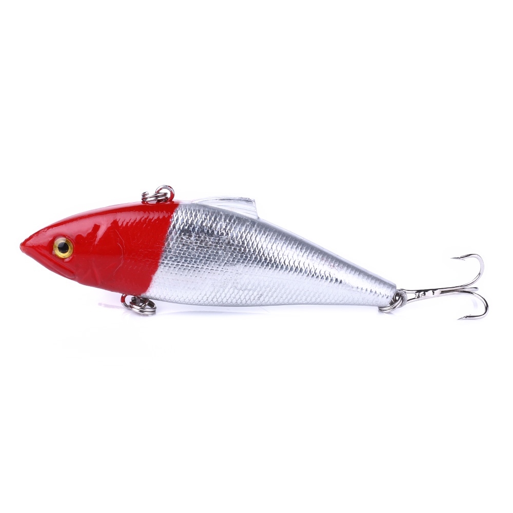 HENGJIA 4PCS/Lot 8.5cm/11.2g Vibration Fishing Lure Hard Plastic Artificial VIB Artificial Hard Bait