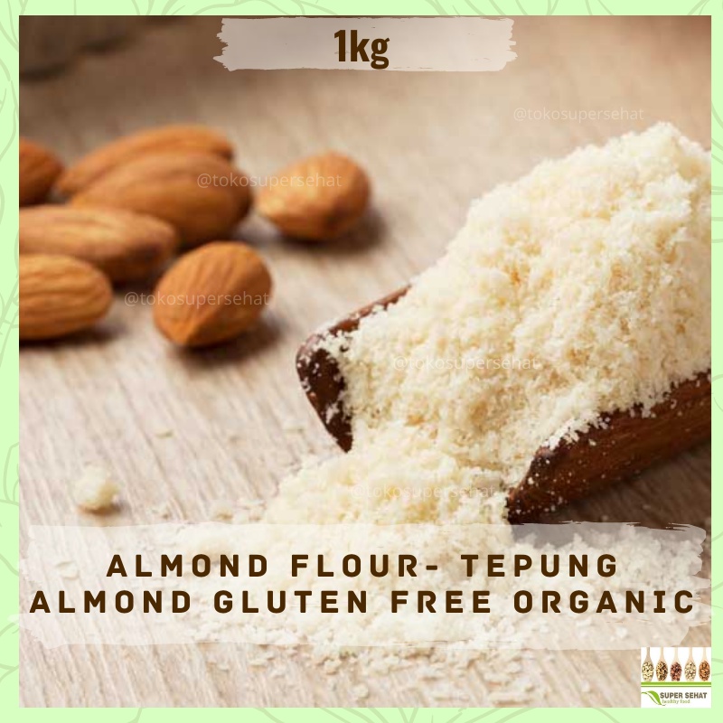 

TEPUNG ALMOND 1KG - ALMOND FLOUR 1KG - ALMOND POWDER 1KG - ALMOND GROUND 1KG GLUTEN FREE ORGANIK