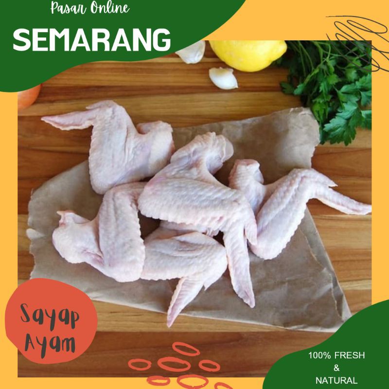 

Sayap Ayam / Daging Ayam Segar Fresh / Belanja Praktis / Belanja Murah Semarang