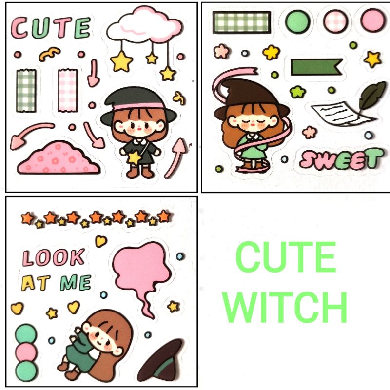 

Stiker Penyihir / Witch