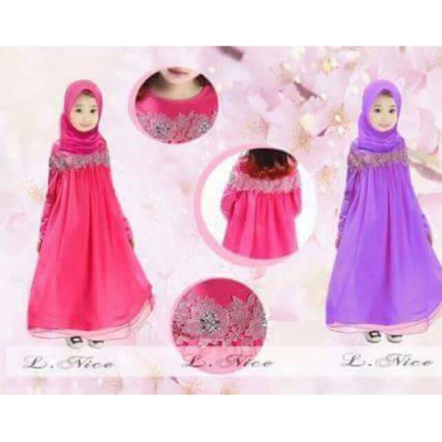 Gamis L-Nice Renda