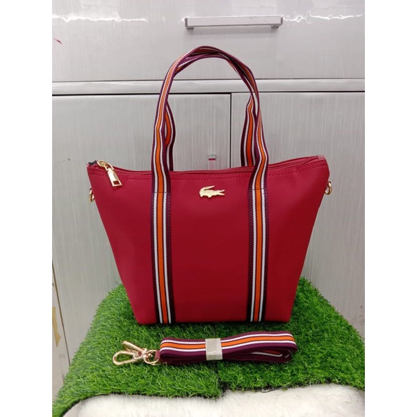 tas fashion import Lacoste tote LA2235