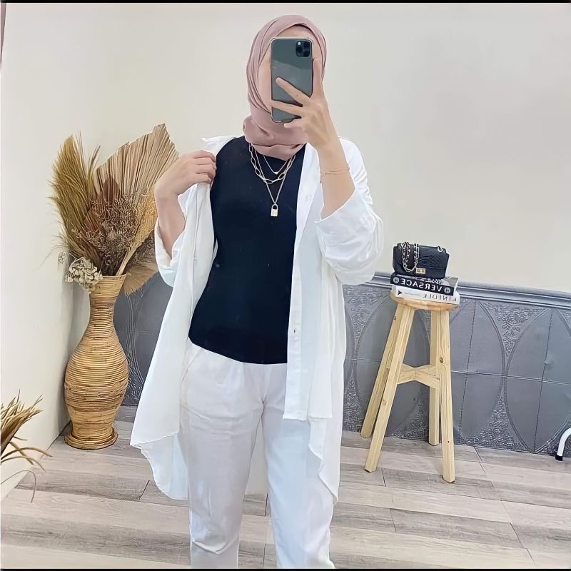 HASTARI MANSET BAJU LEKBONG /oblong dalaman baju wanita turtle neck