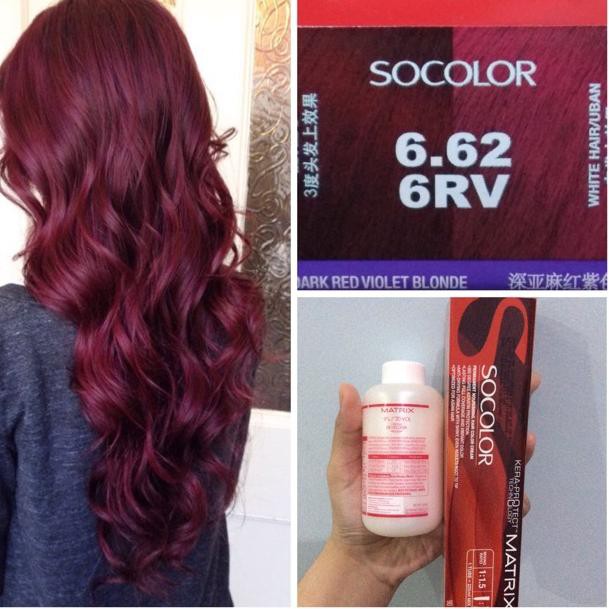 Semir Rambut  Wine Red
