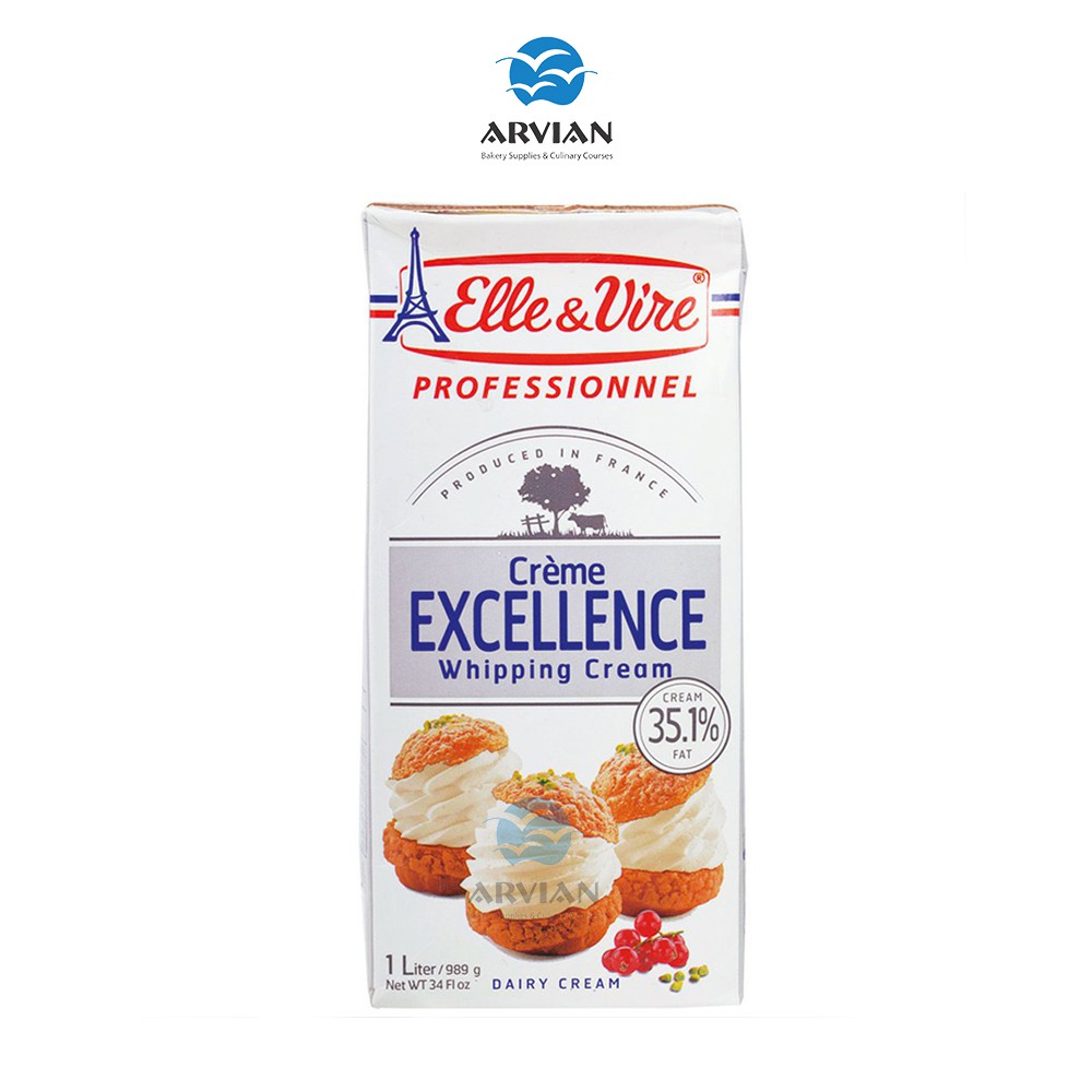 

Elle & Vire Whipping Cream 1 Liter [Instant Surabaya] - Arvian