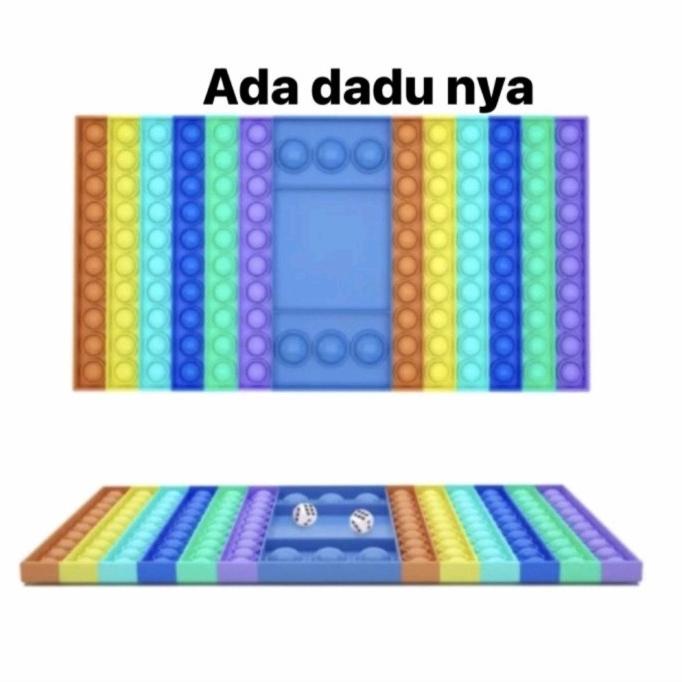 pop it jumbo among us- POP IT persegi panjang dadu- POP IT battle