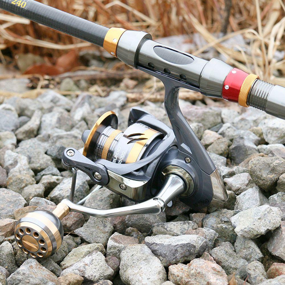 TOP Spinning Fishing Reel Alat Pancing Camping Baru All Metal Metal Roda