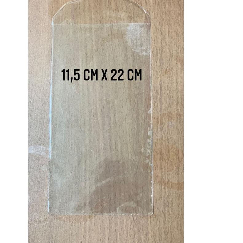 

Plastik Kantong Mika uk 11.5 x 22 plus penutup / Kantong SPP Ter 1 pack 100 pcs ,,
