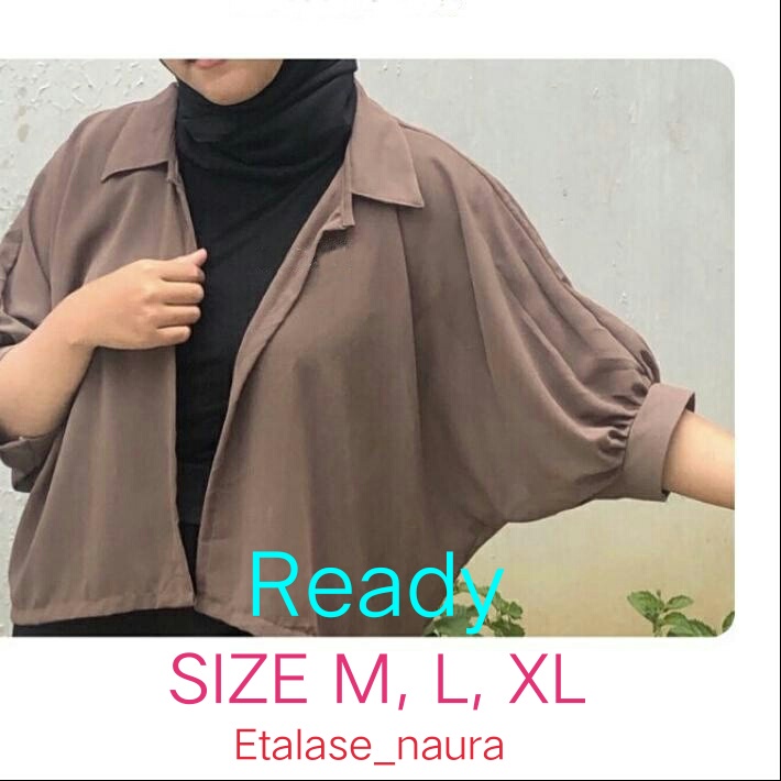 YOLA BASIC OUTER CARDIGAN CERUTY PREMIUM/BATWING BASIC OUTER