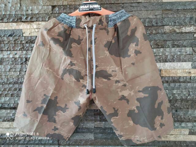 CELANA PENDEK PRIA CELANA PRIA DEWASA MOTIF ARMY CELANA KOLOR MURAH