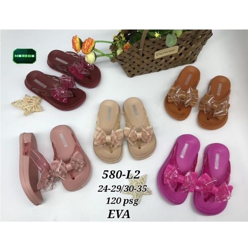 [SJ] sandal pita anak perempuan morego 580 pita polkadot uk 24-29