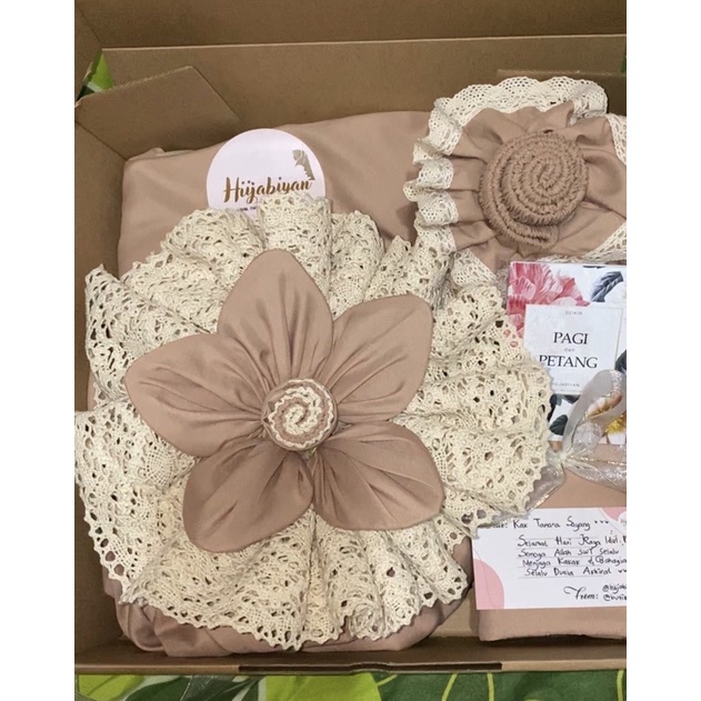 Hampers Mukena, kado, hadiah, gift