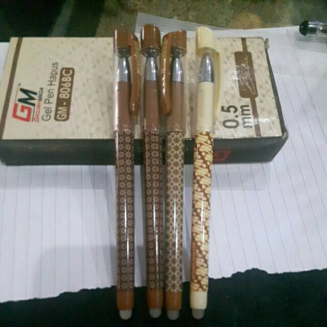 

Pen gel bisa di hapus
