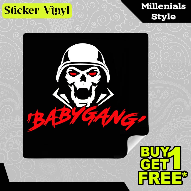 

Stiker Sticker Babygang Game Youtube Gambar Unik Desain Keren dan Kekinian Aesthetic Bahan Vinyl Satuan Anti Air