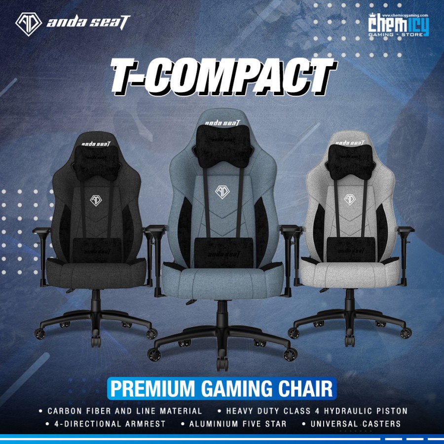 AndaSeat T-Compact Gaming Chair / Kursi Gaming