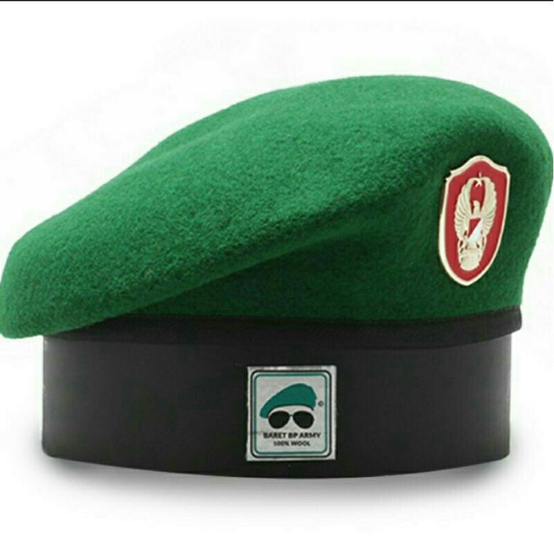 Baret Infanteri Kartika Eka Paksi TNI AD Kacamata Original BP Army