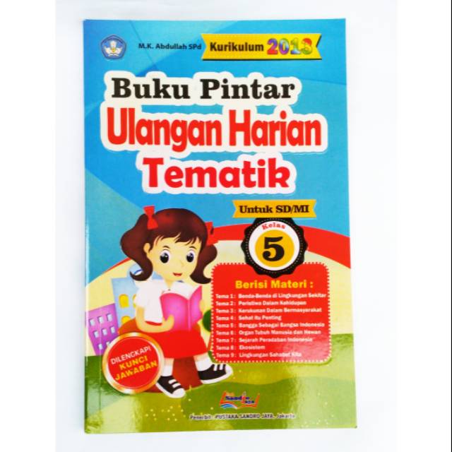 Buku Pintar Ulangan Harian Tematik Sd Mi Kelas 5 Shopee Indonesia