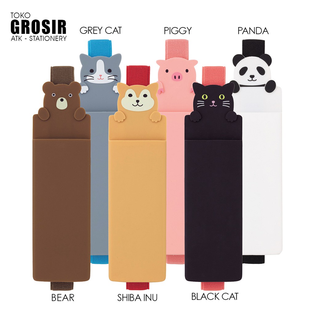 

LIHIT LAB Book Band Pen Case / Organizer A-7720