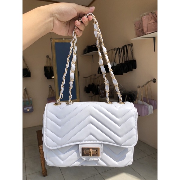 Tas wanita selempang/ Tas wanita terbaru/ Tas wanita tali rantai/tas wanita tali rantai 2model