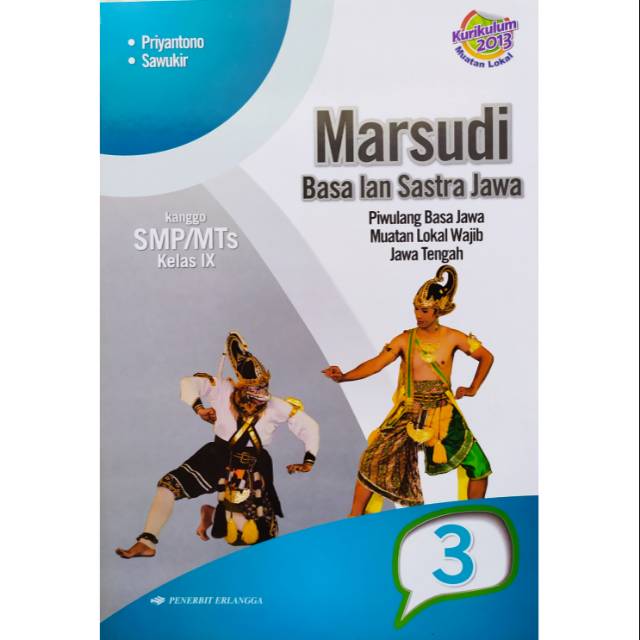 Buku Marsudi Basa Lan Sastra Jawa Smp Mts Kelas Ix 9 Kurikulum 2013 Erlangga Shopee Indonesia