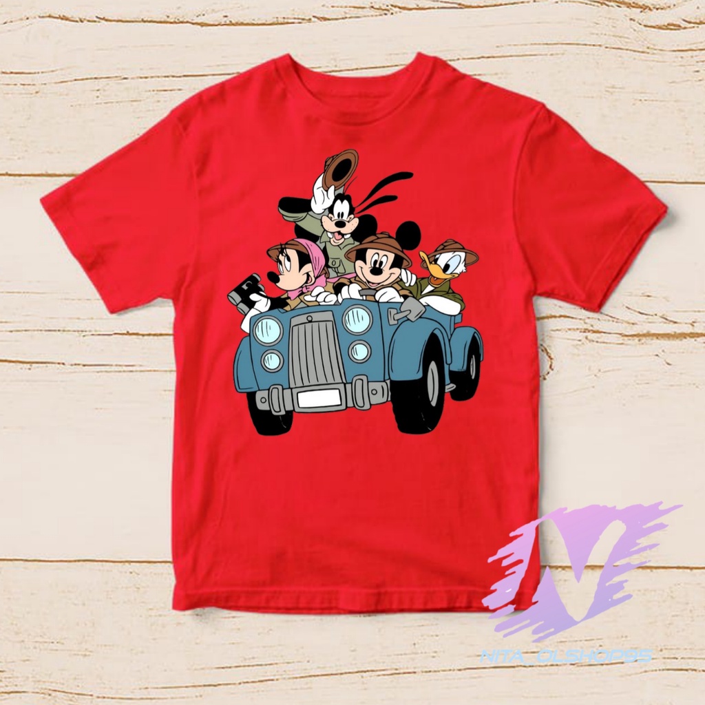 kaos mickey mouse kaos kartun mickey