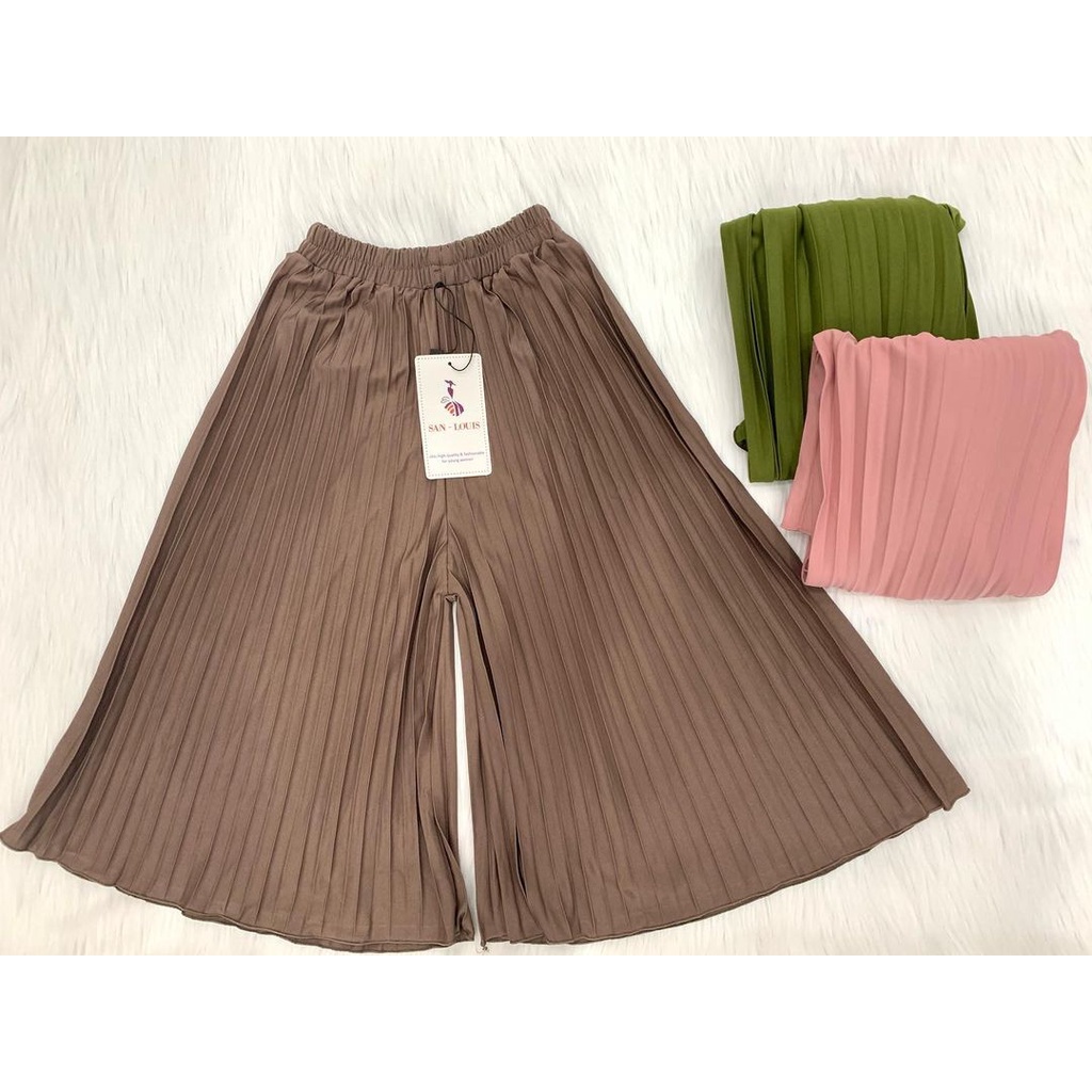 KULOT PLISKET ANAK PREMIUM USIA TANGGUNG 12-15 TAHUN - KULOT PLISKET ANAK - KULOT PLISKET ANAK